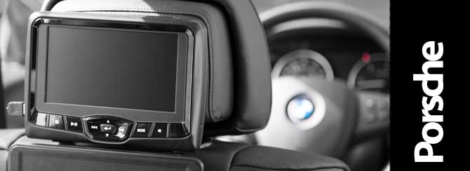 Porsche Headrest Monitors Porsche Headrest Monitors
