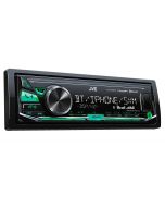 JVC KD-X340BTS Single DIN Bluetooth CD Receiver with Sirius XM