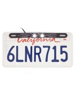 Boyo VTL422HDL Black License Plate Backup Camera - LED's on