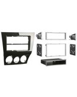 Metra 99-7515HG High Gloss Black Dash Kit Turbokit ISO Single or Double DIN Mazda RX-8 2009-2010 Vehicles