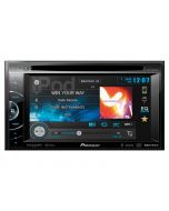Pioneer AVH-X3500BHS Double DIN Multimedia DVD Receiver with 6.1 inch touchscreen Display, Bluetooth, HD Radio, SiriusXM Ready, AppRadio Mode, Pandora support, and MIXTRAX