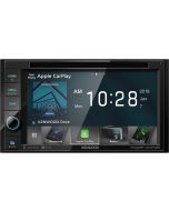 DISCONTINUED - Kenwood DDX5706S Double DIN 6.2" In-Dash DVD/CD/AM/FM Receiver with Bluetooth, SiriusXM Ready and Apple CarPlay