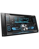 Kenwood eXcelon DPX792BH Double DIN Car Stereo Receiver with Bluetooth and HD Radio