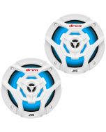 JVC CS-DR6201MW 6.5" Coaxial Marine Speakers with LED Lighting - main