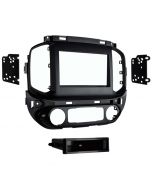 Metra 99-3016G Single or Double DIN Dash Kit for 2015 - and Up Chevrolet Colorado or GMC Canyon - Gray finish