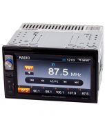 Power Acoustik PDR-654 6.5" Double-Din In-Dash Multimedia Receiver -  Main View