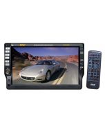 DISCONTINUED - Pyle PLD71MU Single DIN In Dash 7 Inch Motorized Touchscreen LCD Monitor with 80W x 4 DVD Multimedia Receiver, USB and SD Slots