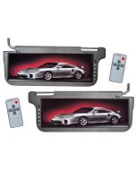 Tview T1220SVGR 12.2 inch Dual Sun Visor Monitors - Grey