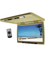 Tview T176IRTN 17 inch overhead flip down monitor - Tan