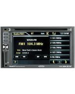 DISCONTINUED - Jensen VM9424 Double DIN In Dash 6.2 Inch Touchscreen LCD Monitor and Multimedia DVD Receiver with USB, SD Card and Built In Navigation System