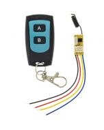 Quality Mobile Video WL-1CH-02 AC 220V 1CH 10A Wireless Remote Control Light Switch Relay Output Radio Receiver Module + 50-500M Transmitter