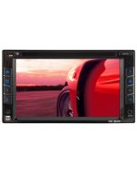 Dual XDVD1262 6.2" Double-Din In-Dash Touchscreen DVD Receiver with USB/SD inputs and iPod control