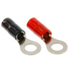 Metra IB8GNRT-50 8 gauge 0.3125 inch Crimp Nickel Plated Ring Terminals - 50 Pack