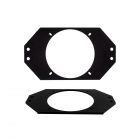 Metra 82-1012 4 (inch) Speaker Adapter Plate for Jeep Wrangler 1997-06 Vehicles