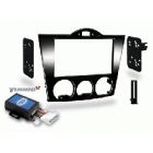 Metra 95-7510HG Dash Kit Turbokit High Gloss Double DIN Mazda RX-8 2004-2008 Vehicles