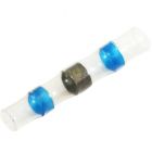 Accelevision 102SS Blue 14 - 16 Gauge Heat Shrink With Solder Butt Connectors - 100 Pack