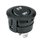 Accele 6402 SPST Round Rocker Switch with On/Off label