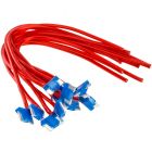 Accelevision 6715PT Pre-wired Standard 15 Amp Low-Profile Fuses for Tapping Circuits - 12-Pack