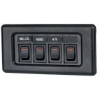 Accele DLS 4 Switch Plate Kit with illuminated switches