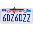 Accelevision TLP150HQ1 Black Metal Bar Behind Mount License Plate Backup Camera