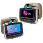 Audiovox HR7012 7 inch Active Headrest Entertainment System for 2010 - 2015 Mercedes-Benz C-Class