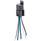 Beuler BU5076BRS 12 VDC Automotive 5-Pin Relay SPDT 60/80A with plastic tab, negative spike protection and relay socket
