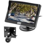 Boyo VTC500DIY 5" Rear View Monitor & Compact Bracket Mount Behind License Plate Camera (DIY-Do It Yourself)