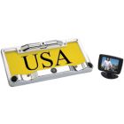 Boyo VTC433R Wireless license plate back up camera system with ultrasonic sensors