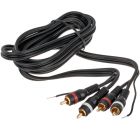 Accele 3302B Matrix Double Shielded RCA Audio Video Cable - 6 foot