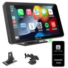 Carpuride CP701 Free standing Car Stereo with Wireless Apple CarPlay and Android Auto with Mirror Link