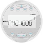 Pyle PLMR90UW Hydra Series 4" Marine Mechless Digital Media AM/FM Receiver with Bluetooth (White)
