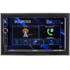 Jensen CMR2720 7" Digital Media Receiver with Bluetooth and Capacitive Touchscreen