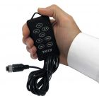 Accelevision LCDQUAD4SWC QUAD Splitter Wired Remote Control