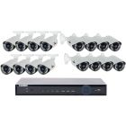 Lorex LH16162TC167B ECO6 Stratus Cloud 960H 2TB 16-Channel DVR and 16 700TVL 960H Cameras