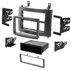 Metra 99-2006G Single or Double DIN Car Stereo Dash Kit for 2003 - 2007 Cadillac CTS and 2004 - 2006 Cadillac SRX - Grey finish