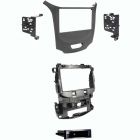 Metra 99-3020B Single or Double DIN Car Stereo Dash Kit for 2016 - and Up Chevrolet Cruze