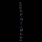 Metra IBDWHST14 1/4 inch x 4 foot 3:1 Dual Wall Heat Shrink Tubing - Black 5-Pack