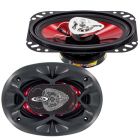 Boss Audio CH4620 4x6 Inch Chaos Series 2-Way Full Range Speakers