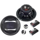 Boss Audio PC65.2C Phantom Series Component Speaker System with Electroplate-Injection Cone