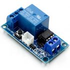 QMV 12VLR1 12 VDC SPDT Latching relay with on board switch and switch leads