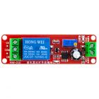 QMV TDR12V1 12 VDC SPDT Latching relay with on board switch and switch leads