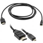 QMV MHDMI6 6 foot Micro HDMI to HDMI Cable