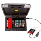 Quality Mobile Video Clarus TOP-ZFD11WHDMI 11" TFT Flipdown Roof-Mount LCD Monitor with IR transmitter - HDMI input