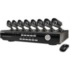 Swann SWDVK-825508-US 8-Channel DVR with 8 Indoor/Outdoor Day/Night Vision CCD Cameras