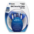 Swann SWADS-8MBNC 25 Foot Video and Power Cable with BNC and DC power plug