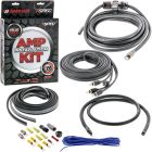 T-Spec V8-4RAK 4 Gauge V8 Series Amplifier Installation Kit with RCA cables
