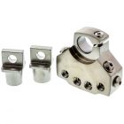 T-Spec VBTPN Positive or Negative Battery Terminal with (4) 0 Gauge or (4) 4/8/10 Gauge outputs with bolt-on post for factory harness retention