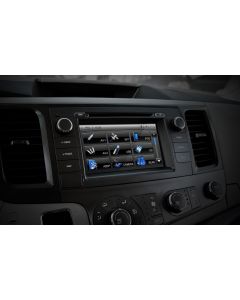 DISCONTINUED - Rosen CS-SIEN11-US Factory Look 7 inch Double Din Navigation Receiver for 2011-2013 Toyota Sienna Vehicles