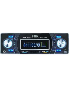 Discontinued - Boss 755DBI Solid State In-Dash MP3 Receiver with Bluetooth and iPod Docking Station Car Stereo