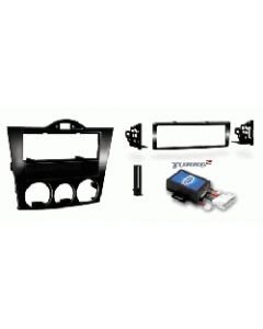 Metra 99-7510 Black Dash Kit Turbokit DIN Mazda RX-8 2004-2008 Vehicles (For Manual Climate Controls Only)